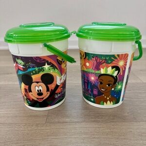 Walt Disney World Park Popcorn Bucket 2024 Mickey Mouse Moana Tiana Simba Aliens